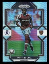 2022 Panini Prizm Premier League Kurt Zouma #58 card