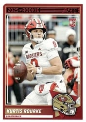 2025 Score Rookies Kurtis Rourke #82 card