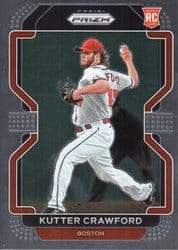 2022 Panini Prizm Base Set Kutter Crawford #23 card