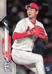2020 Topps Base Set Kwang-Hyun Kim #459 card
