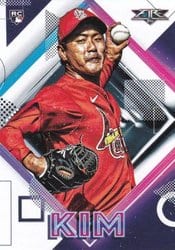 2020 Topps Fire Base Set Kwang-Hyun Kim #185 card