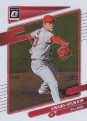 2021 Donruss Optic Base Set Kwang-Hyun Kim #135a card