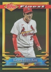 2021 Finest Flashbacks Base Set Kwang-Hyun Kim #63 card