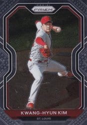 2021 Panini Prizm Base Set Kwang-Hyun Kim #213 card