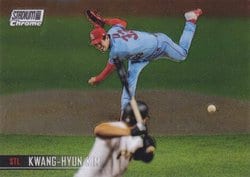2021 Stadium Club Chrome Base Set Kwang-Hyun Kim #269 card