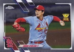 2021 Topps Chrome Base Set Kwang-Hyun Kim #153 card