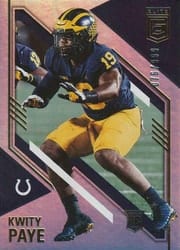 2021 Donruss Elite Base Set Kwity Paye #150 card