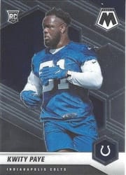 2021 Panini Mosaic Base Set Kwity Paye #351 card