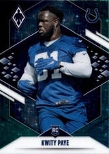 2021 Panini Phoenix Kwity Paye #150 card