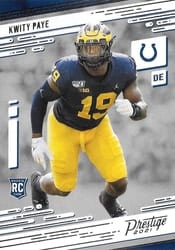 2021 Panini Prestige Base Set Kwity Paye #248 card