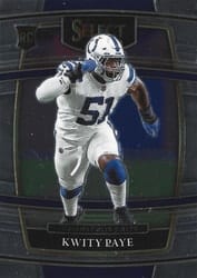 2021 Panini Select Base Set Kwity Paye #87 card