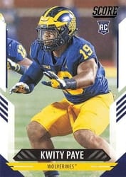 2021 Score Base Set Kwity Paye #346 card