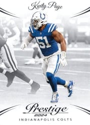 2024 Panini Prestige Base Set Kwity Paye #130 card