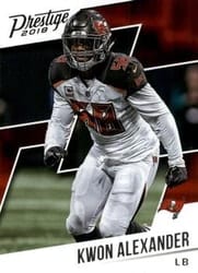 2018 Panini Prestige Base Set Kwon Alexander #26 card