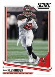 2018 Score Base Set Kwon Alexander #306 card