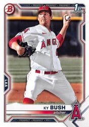 2021 Bowman Draft Base Set Ky Bush #BD-149 card