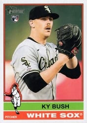 2025 Topps Heritage Base Set Ky Bush #154 card