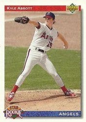 1992 Upper Deck Base Set Kyle Abbott #8 card