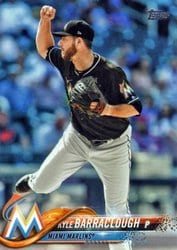2018 Topps Update Base Set Kyle Barraclough #US15 card