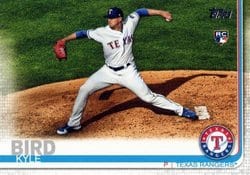 2019 Topps Update Base Set Kyle Bird #US80 card