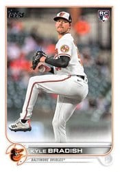 2022 Topps Update Base Set Kyle Bradish #US66 card