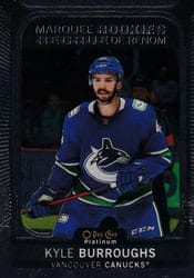 2021-22 O-Pee-Chee Platinum Base Set Kyle Burroughs #263 card