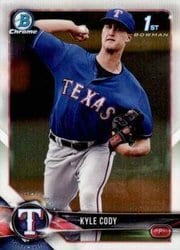 2018 Bowman Chrome Prospects Kyle Cody #BCP62 card