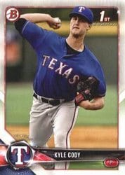2018 Bowman Prospects Kyle Cody #BP62 card