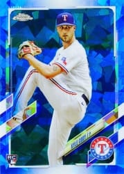 2021 Topps Chrome Update Sapphire Edition Base Set Kyle Cody #US62 card