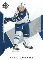 2018-19 SP Authentic Base Set Kyle Connor #56 card