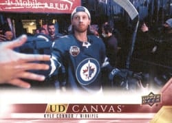 2022-23 Upper Deck UD Canvas Kyle Connor #C411 card