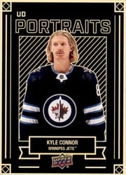 2022-23 Upper Deck UD Portraits Kyle Connor #P-24 card