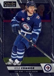 2023-24 O-Pee-Chee Platinum Base Set Kyle Connor #50 card