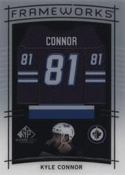 2024-25 SP Game Used Frameworks Kyle Connor #F-KC card
