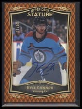 2024-25 Upper Deck Stature 2023-24 Base Update Auto Kyle Connor #1 card
