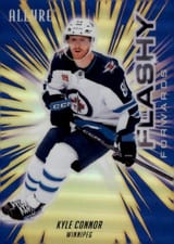 2025-26 Upper Deck Allure Flashy Forwards Kyle Connor #FF-2 card