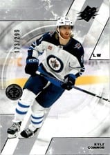 2023-24 SPx Force Kyle Connor/Mark Scheifele/Dale Hawerchuk/Teemu Selanne #SF-CSHS card