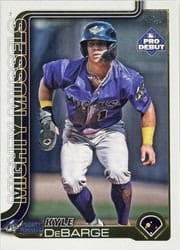 2025 Topps Pro Debut Base Set Kyle DeBarge #PD-7 card