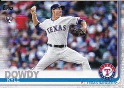 2019 Topps Update Base Set Kyle Dowdy #US229 card
