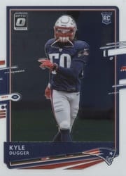 2020 Donruss Optic Base Set Kyle Dugger #140 card