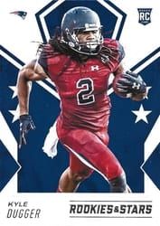 2020 Panini Rookies & Stars Base Set Kyle Dugger #193 card