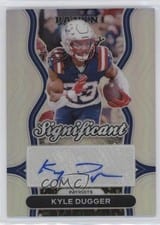 2024 Panini Prizm Significant Signatures Kyle Dugger #SS-KDR card