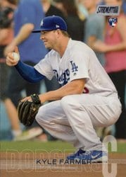 2018 Stadium Club Base Set Kyle Farmer #92 card