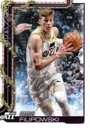 2025-26 Topps Holiday Base Set Kyle Filipowski #H104 card