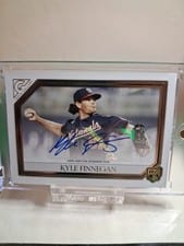 2021 Topps Gallery Rookie Autographs Kyle Finnegan #RA-KFI card