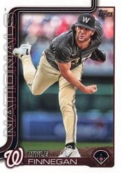 2025 Topps Base Set Kyle Finnegan #254 card