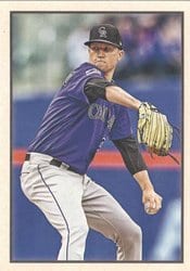 2019 Bowman Heritage Base Set Kyle Freeland #53VR-20 card