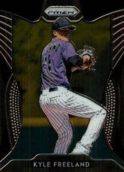 2019 Panini Prizm Base Set Kyle Freeland #165 card