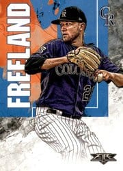 2019 Topps Fire Base Set Kyle Freeland #171 card