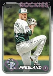 2024 Topps Base Set Kyle Freeland #198 card